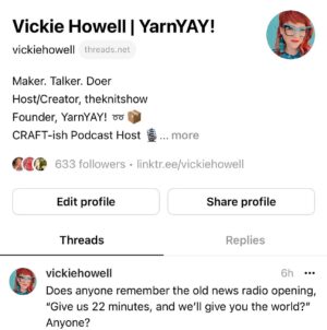 Vickie Howell Instagram - I guess we’re doing this now. Follow me, if you’re on there! 👊🏼