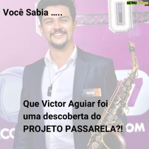 Victor Aguiar Instagram - Você sabia …… que @victoraguiaroficial é uma descoberta do Projwto Passarela ?! ♥️