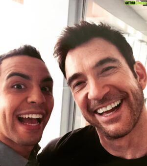 Victor Rasuk Instagram - This pic sums up the laughs and good ole times with this guy. 9 long months of working together, and constant pranks! Haha! Honestly, I learned so much from this O.G. and I’m Forever grateful.. Miss you bro!#TBT #2015 @dylan.mcdermott @stalkercbs