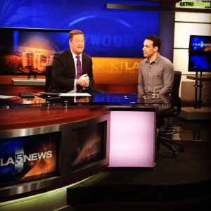 Victor Rasuk Instagram - It begins! Thx for having me on this morning @Ktla5news  I'm Super excited about promoting #FiftyShadesOfGrey and #Stalker