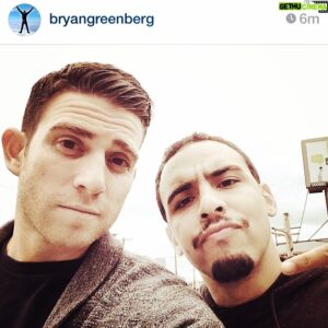 Victor Rasuk Instagram - #Regram hangin with my brotha from anotha @bryangreenberg We tryin' to make it happen people!! #Season3 @getpaidelman @loueyfromthehood