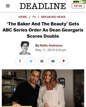Victor Rasuk Instagram - It’s happening! Here at the @abcnetwork upfronts presenting our new show @bakerandthebeauty .. Let’s go!!