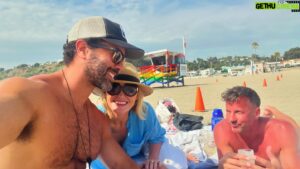 Victor Turpin Instagram - One of those beach days in CA
SUMMER YET???? #california #bffs #brit #kiwi #colombian #rainbow #summer #beach #playa #lgbtq