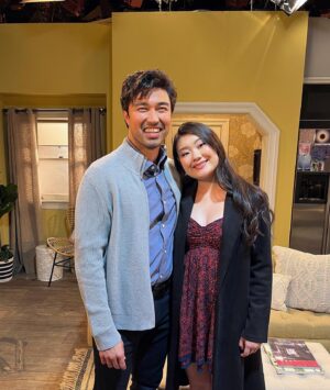 Victoria Grace Instagram - The Shins❤️ Love working with @remingtonhoff and it was so sad to see Li go!  Miss you, big bro! #DaysofOurLives #Days #Dool