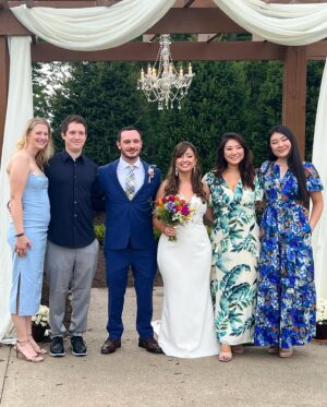 Victoria Grace Instagram - Congratulations to my brother and his beautiful bride🥹💙