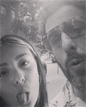 Victoria Paige Watkins Instagram - @adamsandler 👁️ see you in a couple weeks 🤌🏽