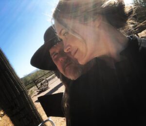 Victoria Pratt Instagram - Back to Arizona to shoot a fun western with my hunky cowboy! Day one is already behind us! Yeehaw! Loving Tucson!