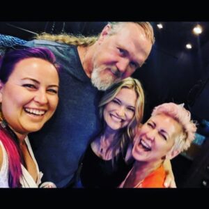 Victoria Pratt Instagram - The best concerts are the ones where friends show up! Minden NV with Kristie Parker and Tena Parker. Yeehaw!
