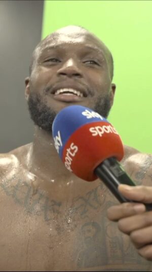 Viddal Riley Instagram - “Social guy... YouTube guy... Content creator...
...Now you have to say I’m a champion!” 📣

@IsitRIL immediate backstage reaction 🎥