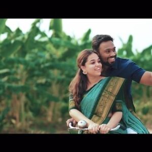 Vijay Kumar Instagram - Our Pre wedding shoot Video ❤️! 
I really wanted our pre wedding shoot to be simple and beautiful and so we decided to do this village concept! Myself and Vijay were just loving the whole vibe and the atmosphere ❤️😻💭 ! And since this was my favourite ❤️ song , we just loved working on it together and the ENTIRE TEAM @momentousfotography brought it all together with so much power . The executed the song and vdio so well and planned the scenes and locations 💥 
……
Best Team ever to work with ❤️🥰 
@momentousfotography is truly an amazing team with creative and innovative people. 
…….
Thank you guys 🧿
#nakshatramurthy #vijayviruz #preweddingshoot #reelsvideo #reelsinstagram #tamil #wedding #V&N