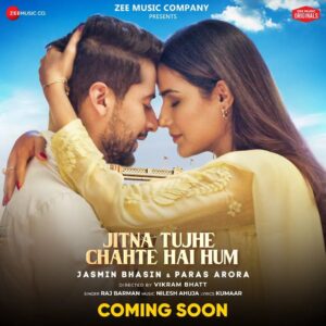 Vikram Bhatt Instagram - The magic of love is going to spread all over with #RajBarman's #JitnaTujheChahteHaiHum directed by #VikramBhatt ft. #JasminBhasin & #ParasArora ❤️ 
Song COMING SOON, stay tuned!

#ZeeMusicOriginals @jasminbhasin2806 @iamparasarora @iamrajbarman @nileshahujaofficial
@kumaarofficial @anuragbedii