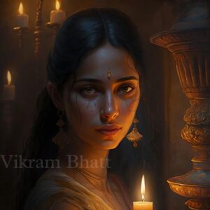 Vikram Bhatt Instagram - It was the first time that Kanha had met the Pandavs and Draupadi after what had happened during the game of dice. They had lost everything in the gamble.

But on Draupadi's face he saw deep pain.  Whatever the Pandavs had lost could be fought back - kingdom, treasures, freedom - but-

What Draupadi had lost was gone forever - her dignity. But he knew he would avenge it through the five brothers... He knew the war was coming.

#thekanhaseries