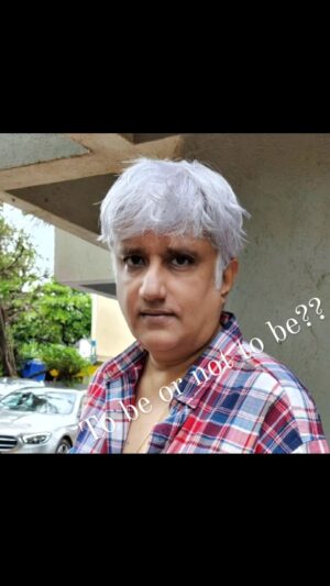 Vikram Bhatt Instagram - Beard or no beard?? That is the question.