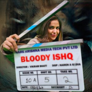 Vikram Bhatt Instagram - ❤️‍🔥 Bloody Ishq

Directed by @vikrampbhatt 
Written by @maheshfilm @suhritadas 
@manishchavan128 

Now filming.

#ComingSoon #WorkInProgress  #VikramBhatt #MaheshBhatt #VardhanPuri #AvikaGor 

🧿