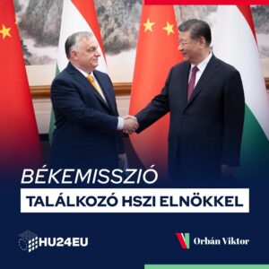 Viktor Orbán Instagram - A háborúzó felek mellett három világhatalom, az Egyesült Államok, az Európai Unió és Kína döntésén múlik, mikor lesz vége az orosz-ukrán háborúnak. A háborúzó felekkel történt találkozóimat követően ezért jöttünk Pekingbe.