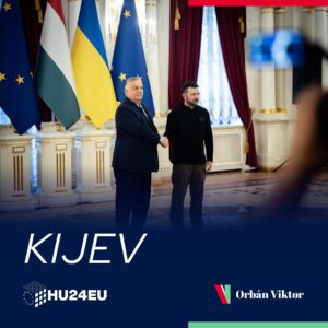 Viktor Orbán Instagram - A magyar elnökség célja, hogy hozzájáruljunk az Európai Unió előtt álló kihívások megoldásához. Első utam ezért Kijevbe vezetett.