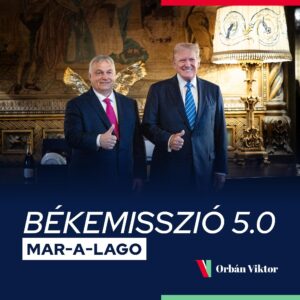 Viktor Orbán Instagram - Tárgyalás Trump elnök úrral a békéről. A nap jó híre: ő meg fogja oldani!