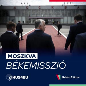 Viktor Orbán Instagram - Kijev után Moszkva. A békemisszió második állomása.