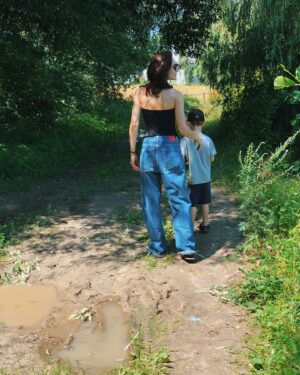 Viktoriia Lytvynenko Instagram - Сільський шик🌾