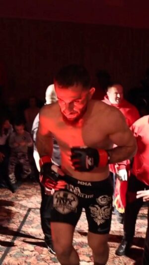 Vilson Ndregjoni Instagram - RESPECT ALL YOUR OPPONENTS, BUT FEAR NONE 🦍 🇦🇱🩸 June 16, Atlantic City 📍🌪️