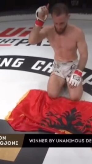 Vilson Ndregjoni Instagram - Thank you everyone for supporting and believing in me.❤️🖤🇦🇱⚔️🇺🇸🙏🏻