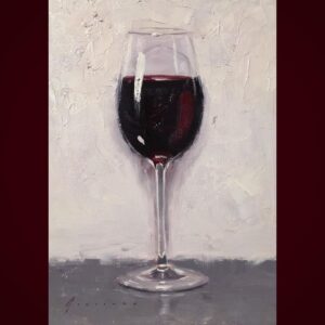 Vince Giarrano Instagram - A glass of red paint 🎨🍷❤️

#contemporarypainting #art #oilpainting #fineart #wine #redwine #painting #cheers #allaprima #realism #wineoclock #stilllifepainting #stilllife