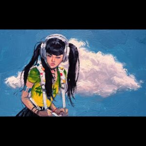 Vince Giarrano Instagram - Girl with Cloud 🎨☁️

#allaprima #oilpainting #art #fineart #painting #contemporarypainting