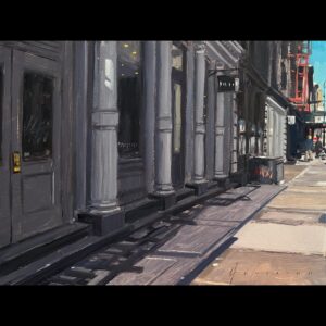 Vince Giarrano Instagram - My finished cityscape painting 🎨

#oilpainting #art #fineart #painting #newyorkcity #nyc #cityscape #manhattan #soho