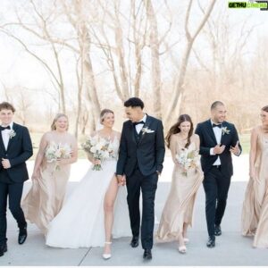 Vincent Beauregard Instagram - @melanie.cienfuegos & @cookieecooks__ ‘s wedding 🎉💍

Love you guys 🙌🏼💛