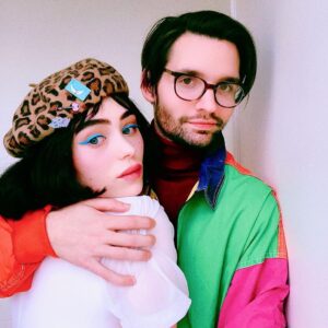 Vincent Cyr Instagram - Who here watches Bob Ross? I think he’d look great in this jacket. The best thing about this photo is @itsbabydash and how she makes me look like like a potato on terms of looks. ❤️ Go give her that love.