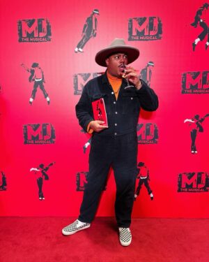 Vinegar Strokes Instagram - First bit of WestEnd Theatre since arriving back in London and I had the pleasure of attending the Press Night performance of @mjthemusicaluk thanks to my mate @wjconnolly ❤️

Very nostalgic with all that awesome music and as a big MJ fan I definitely got all the feels and maybe gave 1 too many standing ovations 😂 

Loved the show and had the best time!