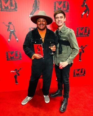 Vinegar Strokes Instagram - First bit of WestEnd Theatre since arriving back in London and I had the pleasure of attending the Press Night performance of @mjthemusicaluk thanks to my mate @wjconnolly ❤️

Very nostalgic with all that awesome music and as a big MJ fan I definitely got all the feels and maybe gave 1 too many standing ovations 😂 

Loved the show and had the best time!