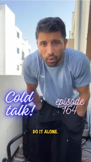 Vinn Sander Instagram - Do it alone 👊🏼

#coldtalk #icebath #daily #motivation #noexcuses #doityourself