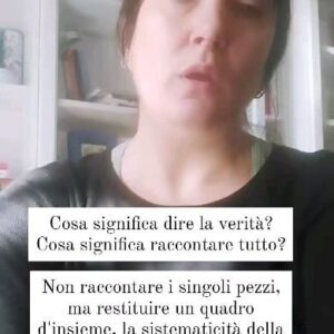 Viola Carofalo Instagram - Riguarda Giulia Cecchettin, riguarda la P4l3st1n4. Cos'è la verità? Non le singole notizie, i singoli frame in sé, ma la loro capacità di essere falsificanti o di restituire la verità di un contesto. Quel mare è il mare di G4z4, quel corpo è il corpo di una vittima. 
Sono importanti le storie in sé, ma è importante anche come si raccontano.