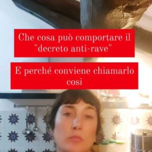 Viola Carofalo Instagram - Il "decreto anti-rave" non parla (solo) di feste 🎛🎚🎵
(perché allora conviene chiamarlo così?)