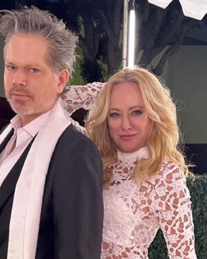 Virginia Madsen Instagram - At the Lola premier. I’m so proud of this movie and also my husband cause damn… yeah. #lola @nicolaannepeltzbeckham my Wonderful director and friend.