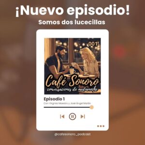 Virginia Maestro Instagram - ☕Café Sonoro, el podcast de Virginia Maestro y José Ángel Martín ya es una realidad y hemos compartido nuestro primer episodio.
Acompáñanos y disfruta de esta conversación de medianoche con nosotros.

Entra en el enlace de la bio y escúchalo en @ivooxcom

#podcast #cafesonoropodcast #episodio
