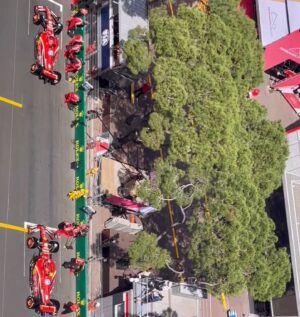 Virginie Philippot Instagram - Merci à @racingpartnersmonaco @nicolasmisslinofficial55 pour cette superbe journée ! Pour une première c’était magique 🥹🏎 félicitations @charles_leclerc the winner #bestview #gpmonaco #gp #f1 #monaco