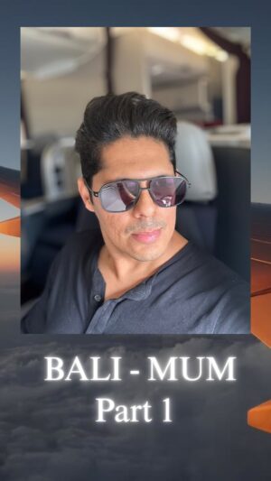 Vishal Malhotra Instagram - My flight on Malaysian Business class from Bali to Mumbai. Champagne 🍾, loads of food and movies. 🎥 
Enjoy and let me know on the comments what you thought.