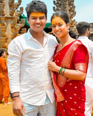 Vishnupriya sainath pathade patil Instagram - Jejuri darshan 😘❤️