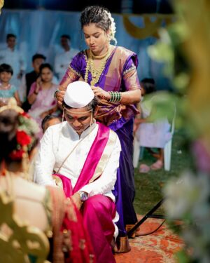 Vishnupriya sainath pathade patil Instagram - Bhaiya ki shadi ke kuch candids 🤣