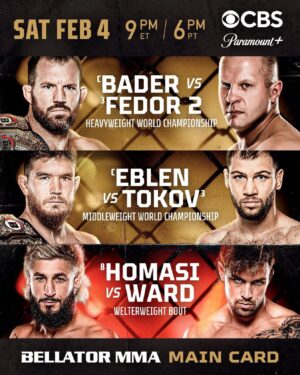 Vitaly Minakov Instagram - До главного события турнира BELLATOR 2023 года остаётся всего 2 дня 🔥

Хэдлайнером вечера станет бой за звание чемпиона Bellator Райана Бейдера и Федора Емельяненко 2, который, я уверен, будет смотреть весь мир. 

Давайте поддержим наших ребят 🇷🇺

Будет интересно!👍🏻

#Bellator290 @bellatormma