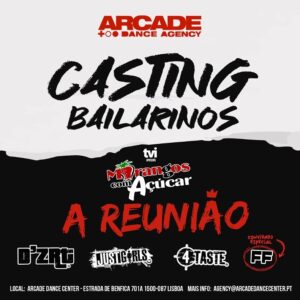 Vítor Fonseca Instagram - 🍓🍓🚨CASTING BAILARINOS ENCERRADO! 
Quem se inscreveu, fique atento ao email para ver se foi selecionado . 

Sabes dançar, tens mais de 16 anos e queres fazer parte da REUNIÃO do ano, este casting é para ti! 
Dia 2 Maio, a @arcadedancecenter recebe o casting de bailarinos para a Reunião Morangos Com Açúcar. Inscreve-te no nosso site 🔥🔥 www.arcadedancecenteter.com/castingreuniao