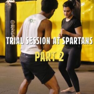 Viviya Santh Instagram - Sparring strong at @spartans_martialarts_fitness
@libinlibz 
.

.

 #fitspiration! #boxing #spartans #FitnessJourney
