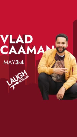 Vladimir Caamaño Instagram - 🙌 THIS WEEK
🤣 Vlad Caamano
📆 May 3-4
📍 Laugh Boston 
🎟️ https://laughboston.com/

Vladimir Caamano is a standup comedian and actor best known for his recurring roles on NBC’s Superstore and MARVEL’S Runaways on Hulu and the CBS police drama TOMMY starring opposite Edie Falco. A native of the Bronx, NY, Vladimir graduated from Wesleyan University and turned his sights on standup comedy immediately after. In 2015 Vladimir shot onto the scene with an impressive showing at the Just for Laughs Festival in Montreal.

📸: @laughingvlad
