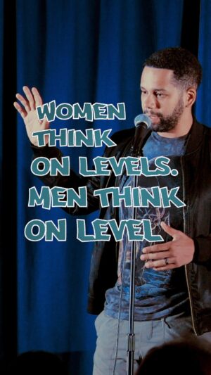Vladimir Caamaño Instagram - Levels.  #relationships #standupcomedy #chores