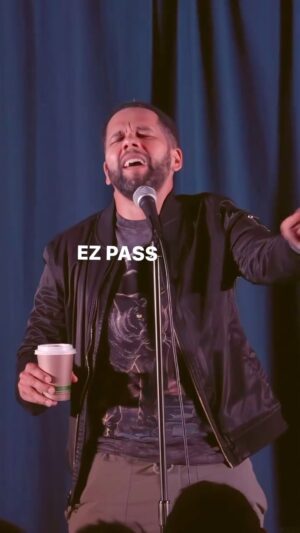 Vladimir Caamaño Instagram - I’ll be headlining the  @punchlinephilly this July 13-15 #ezpass #newjersey #newyork #dominicanrepublic #tolls #jamesdean #blackpanthercat