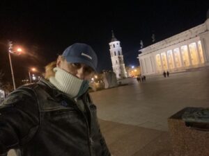Vladimir "Furdo" Furdik Instagram - Good evening Vilnius 👍I am back 😉