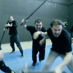Vladimir "Furdo" Furdik Instagram - Happy new year everybody . Some fight idea for director. Witcher and Yennefer  @stuntgabor @viktor.trickriding @lb.kitti @szigethyb @katrix.horse @francois_blackratstunts @black_rats__official @kisgoofystunt @witchernetflix @kisgoofystunt