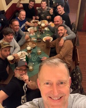 Vladimir "Furdo" Furdik Instagram - Po rokoch som si znovu dal pivo s českými kaskadérskými legendami , on beer with Czech stunt legends, thank you for the invitation.